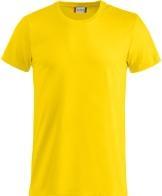 T-Shirt Clique Basic-T 029030, Baumwolle, zitrone, Grösse M (M)