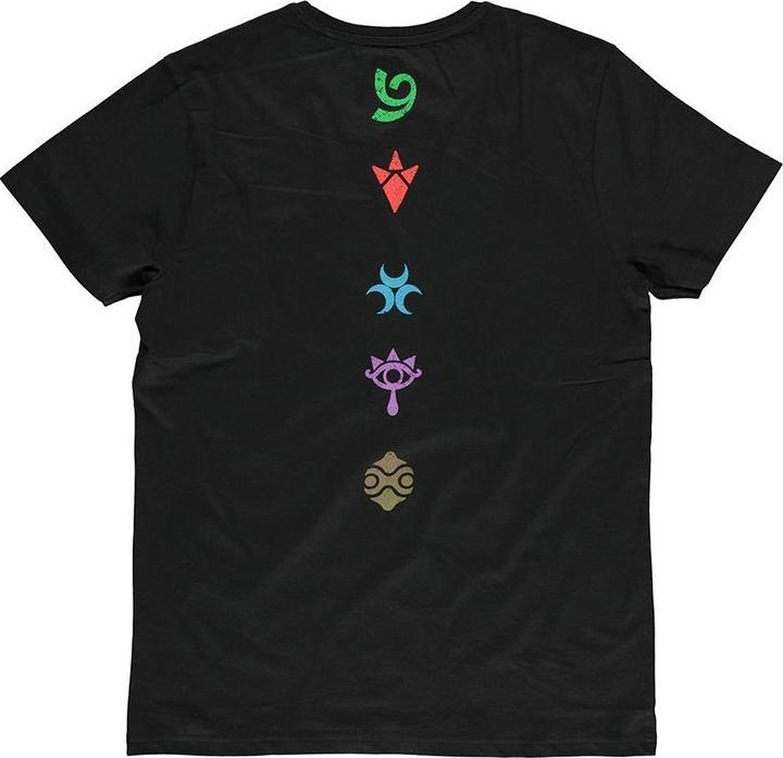Actual product image The Legend of Zelda Symbols Men's Tshirt (XL)