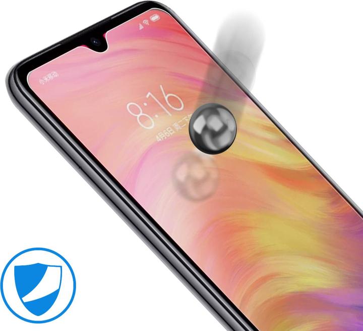 Image du produit Avizar Film clair comme du cristal, protection d'écran en verre (1 pièce(s), Xiaomi Redmi Note 7)
