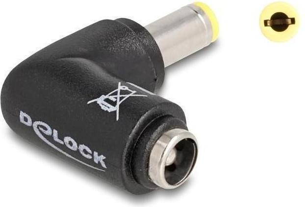 Delock Adattatore DC da spina 5,5 x 2,5 mm a presa 5,5 x 2,5 mm