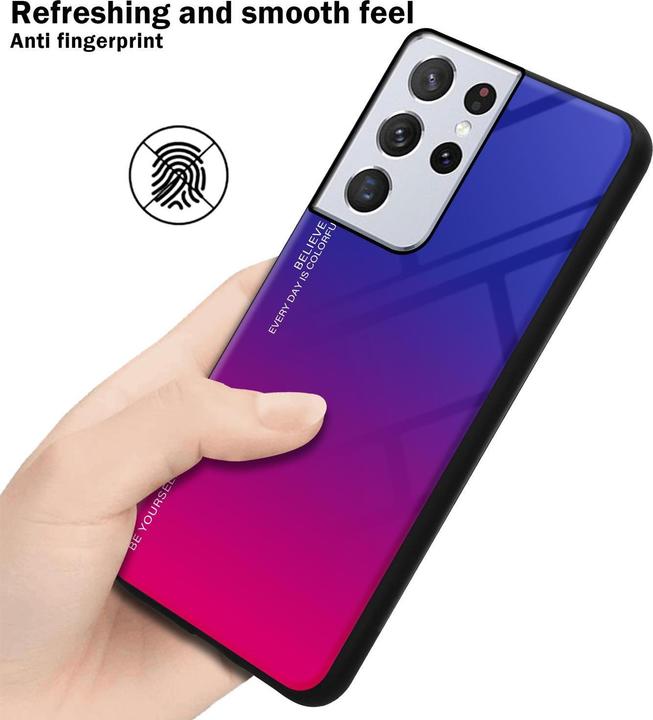 Immagine prodotto Cadorabo Copertura in vetro TPU 2 colori (Samsung Galaxy S21 Ultra)