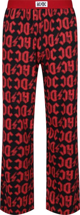 Recovered AC/DC Distressed Logo Black Loungehose XL (XL)