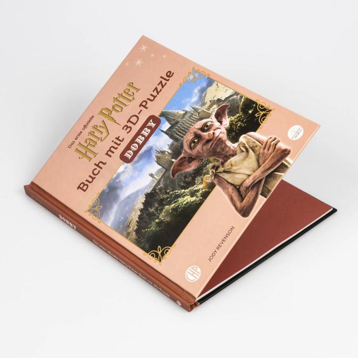 Actual product image Harry Potter - Dobby - Das offizielle Buch mit 3D-Puzzle Fan-Art (German, Warner Bros. Consumer Products GmbH, 2023)