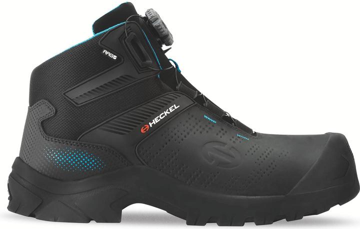 Actual product image Uvex Safety MACSOLE ADVENTURE men's safety shoes black, with toe cap EN20345 S3, size 3 (S3, 38)