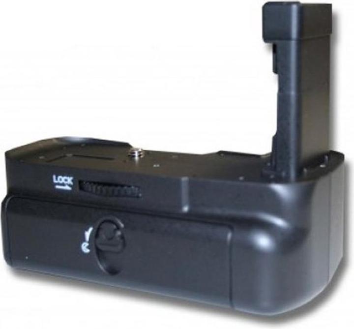 Actual product image AccuCell Batteriegriff Nikon D3100, D3200, Betrieb mit 2 EN-EL14 (Battery grip)