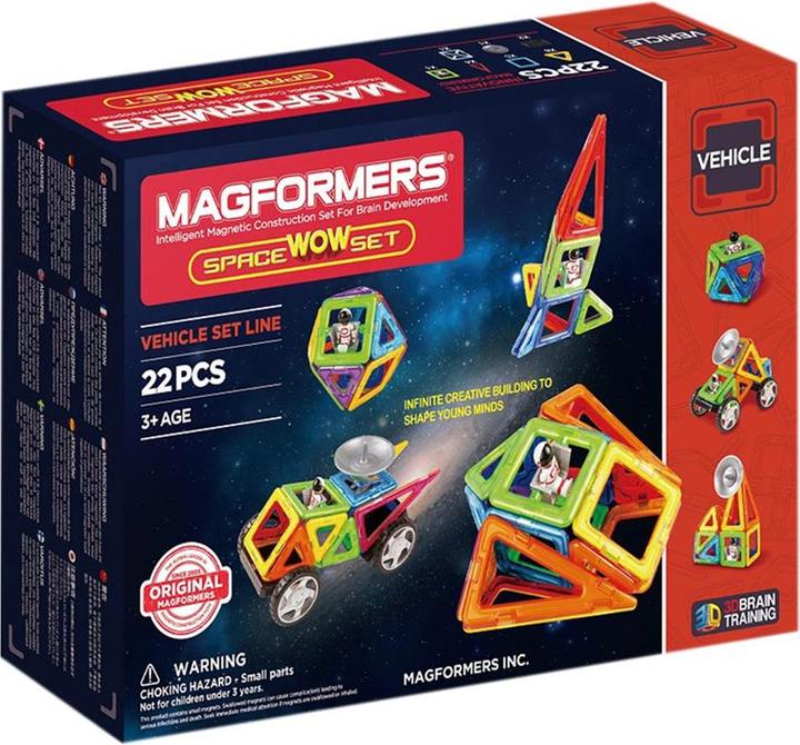 Actual product image Magformers space wow