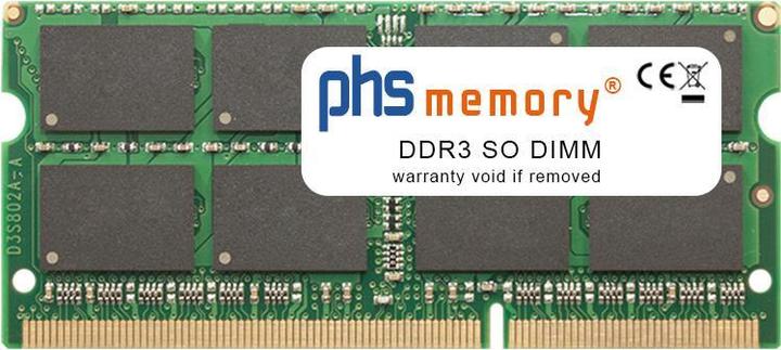 Produktbild PHS-memory 2GB RAM Speicher für Packard Bell EasyNote TK85-GU-015GE (LX.BQ502.183) DDR3 SO DIMM 1333MHz (Packard Bell EasyNote TK85-GU-015GE (LX.BQ502.183), 1 x 2GB)
