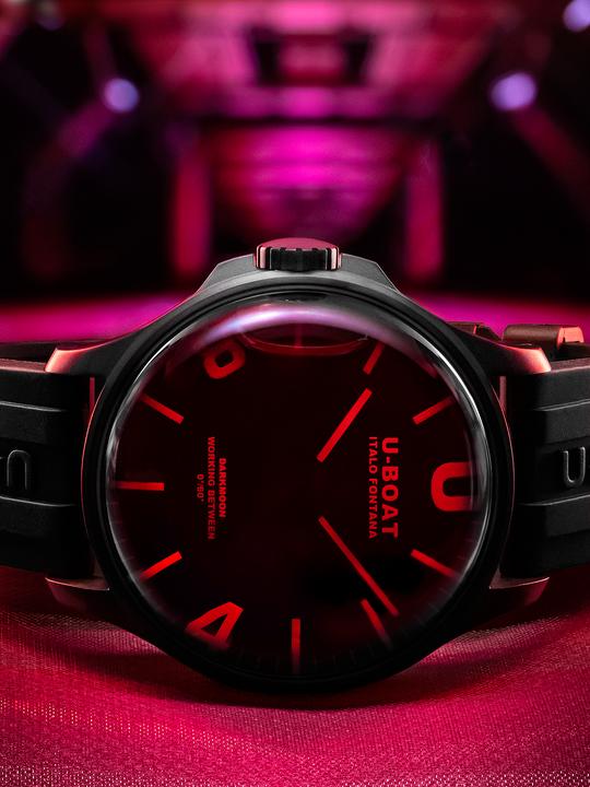 Image du produit U-Boat 8466/B Darkmoon Red IPB 44mm 5ATM (Montre analogique, 44 mm)
