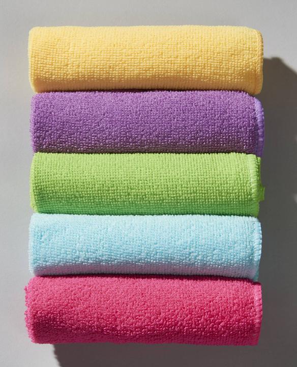 Produktbild Lifetime Mikrofasertücher im 5er Set, farblich sortiert (5 Stk.)