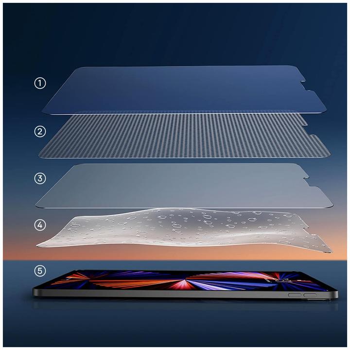 Actual product image Baseus Tempered Glass 0.3mm for iPad 12.9" (2pcs) (2 Piece, Apple iPad Pro)