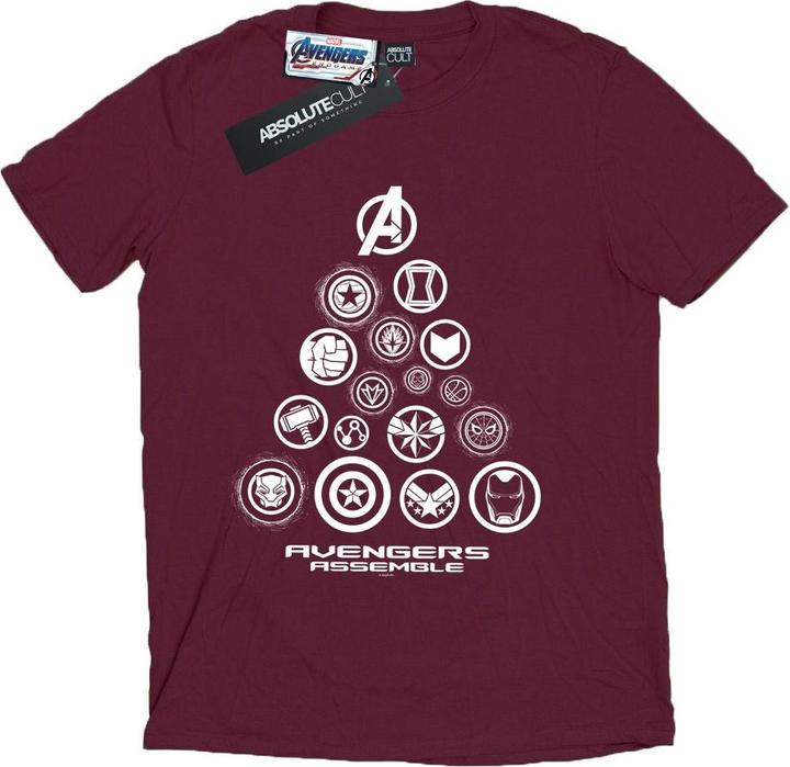 Avengers Endgame Pyramid Icons TShirt