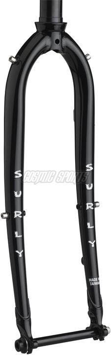 Image du produit Surly Fourche Midnight Special en acier, 650B/700C, 28.6-30, 400mm, 50mm, 100x12mm TA, FM Disc, black