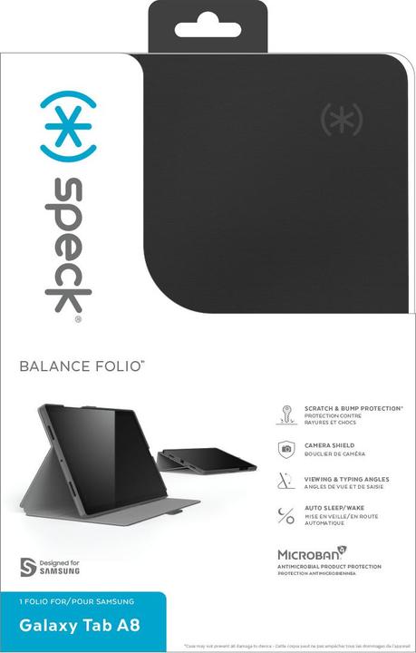 Image du produit speck Balance Folio Noir (Galaxy Tab A8 (2021))