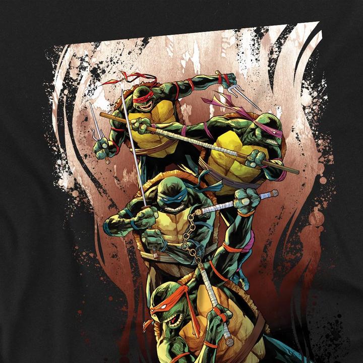 Immagine prodotto Teenage Mutant NT Earthy Rainbow Warriors Maglietta Uomo (XL)