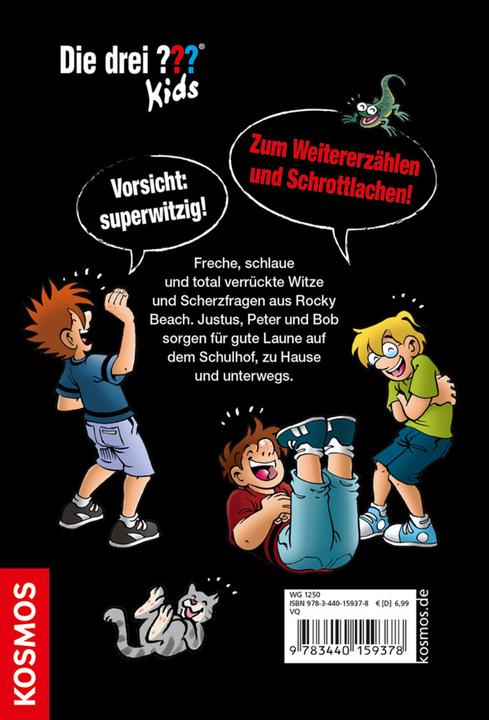 Actual product image Kosmos Die drei??? Kids Witze zum Schrottlachen (German, Markus Brinkmann, 2018)