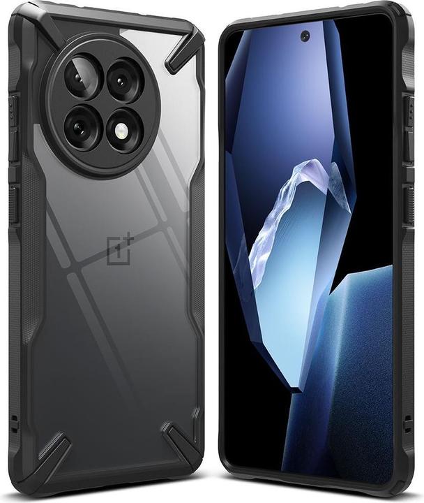 Actual product image Ringke Fusion X Case for OnePlus 13R - Clear Black (OnePlus 13R)