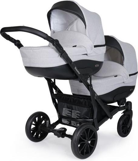 Immagine prodotto Kunert Passeggino gemellare Booster 01 grigio 2in1