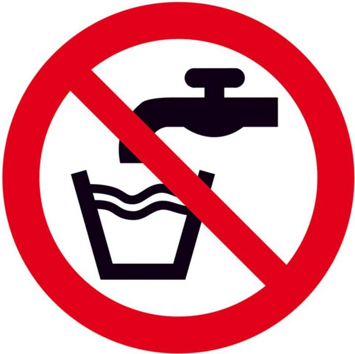 SafetyMarking Verbotsschild Kein Trinkwasser
