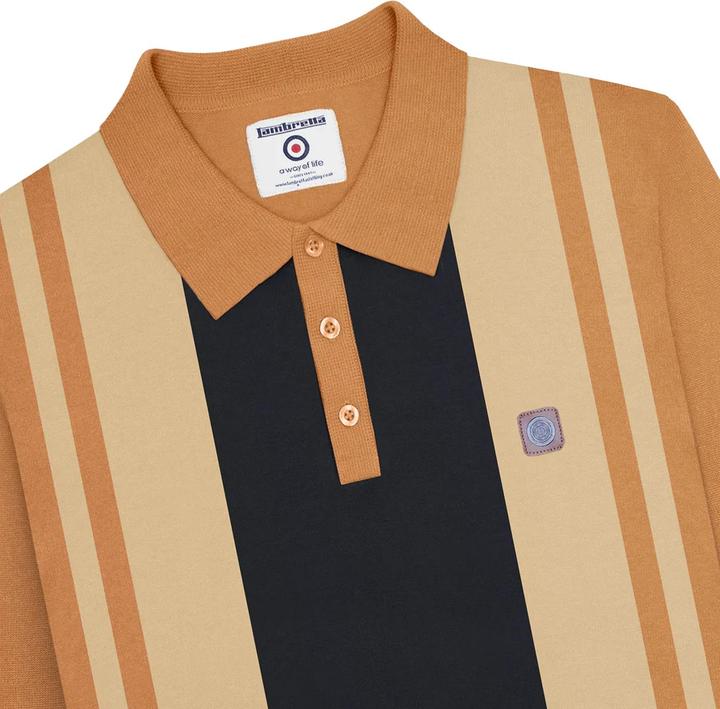 Produktbild Lambretta AW24 Poloshirt Verkleidet Langärmlig (4XL)