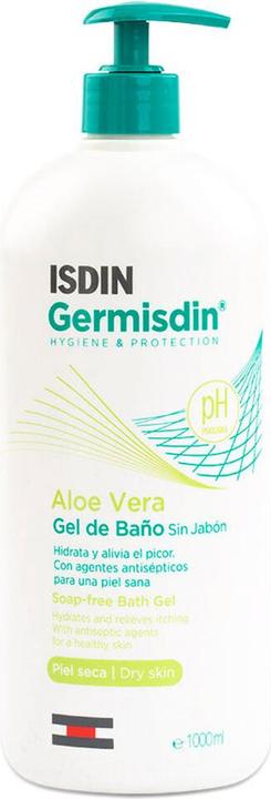Isdin GermAloe Vera Soap-free Antiseptic Shower Gel 1000ml (1000 ml)