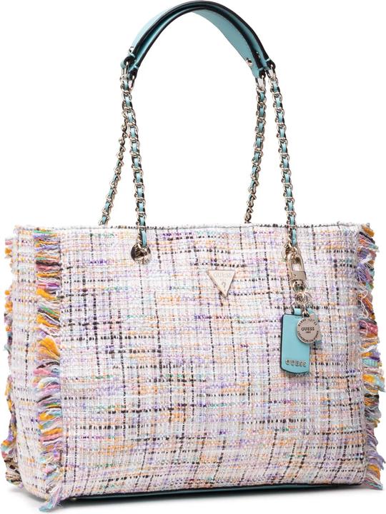 Immagine prodotto Guess Cessily, Synthetic Leather, Textile Handbag, Color, HWTM76 79230, 12