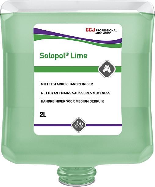 Actual product image SCJ Professional Solopol Lime 2L (Liquid soap, 2000 ml)