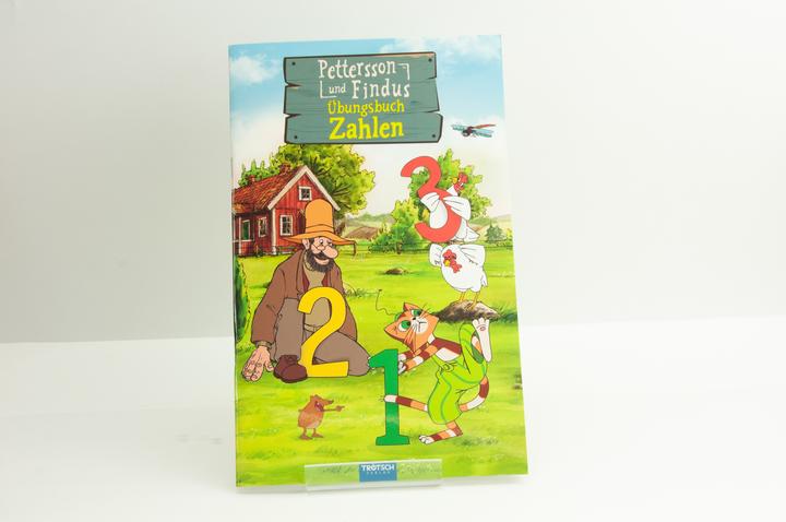 Actual product image Übungsbuch Zahlen Petterson und Findus 24 Seiten (German, Trötsch Verlag GmbH & Co KG, 2021)