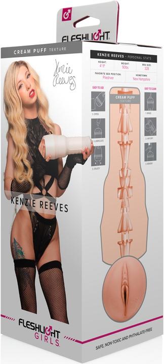Actual product image Fleshlight Kenzie Reeves Creampuff