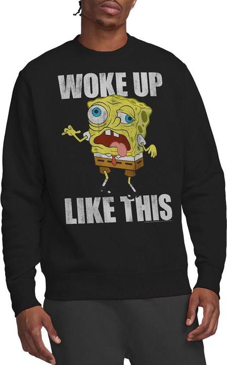 Produktbild Spongebob Squarepants Woke Up Like This Meme Sweatshirt (XL)