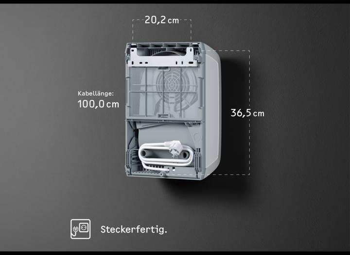 Actual product image Stiebel Eltron Fan heater CK 20 trend LCD, 2kW for 25m², TÜV tested, LC display (2000 W)