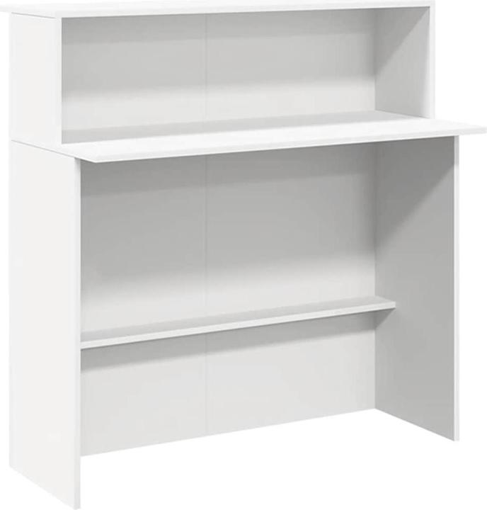 Produktbild VidaXL Empfangstheke Weiss 180x50x103,5 cm Holzwerkstoff Empfangstresen