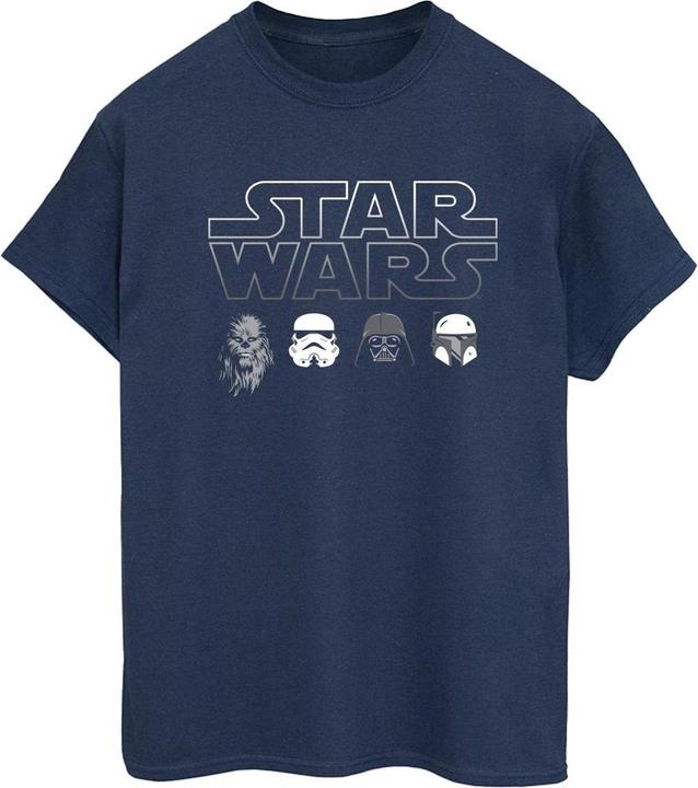Star Wars Character Heads TShirt (4XL)