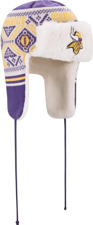 Immagine prodotto New Era Squadra NFL con pelliccia sintetica Festive Trapper (Taglia unica)