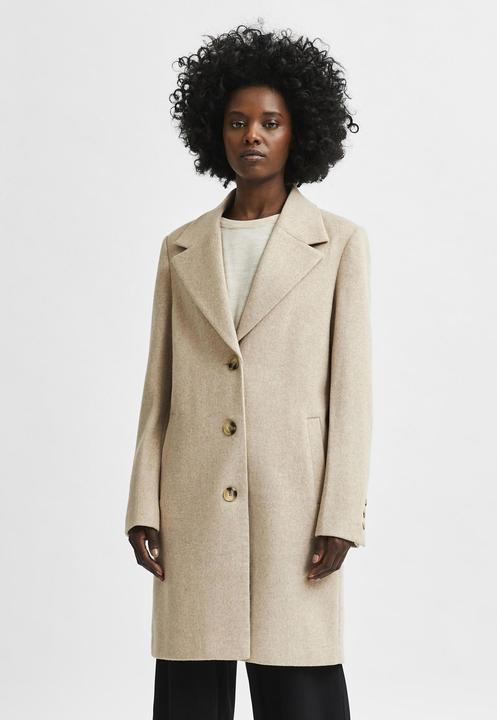 Actual product image Selected Femme wool blend coat (44)