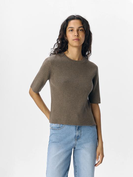 Produktbild Object Geripptes Strickoberteil (M)