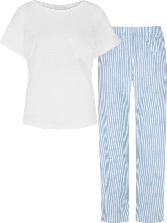Immagine prodotto Mey Pigiama Night2Day - Maglietta in cotone biologico con pantaloni lunghi (40, L)