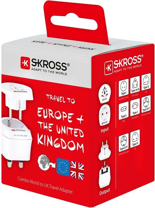 Actual product image Skross World to UK