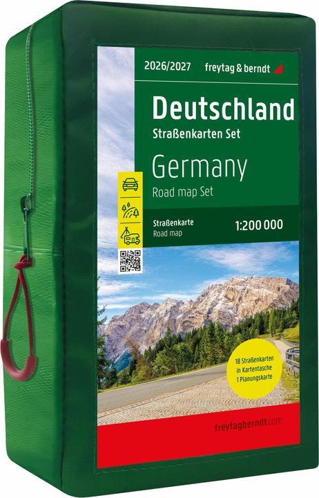 Actual product image Deutschland, Strassenkarten-Set 1:200.00