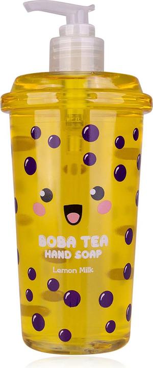 Accentra Seifenspender mit Handseife BOBA TEA mit 3 Düften (Handseifenspender, 500 ml)