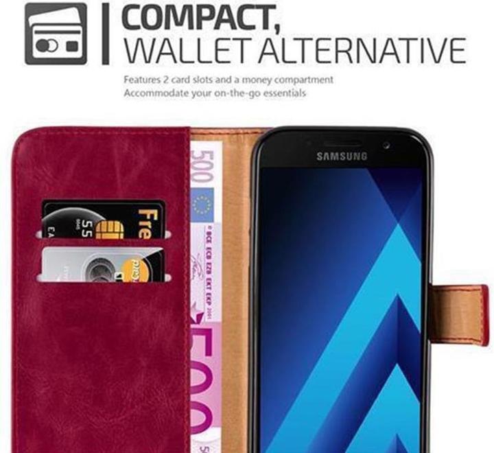 Produktbild Cadorabo Luxury Book Hülle (Samsung Galaxy A3 (2017))
