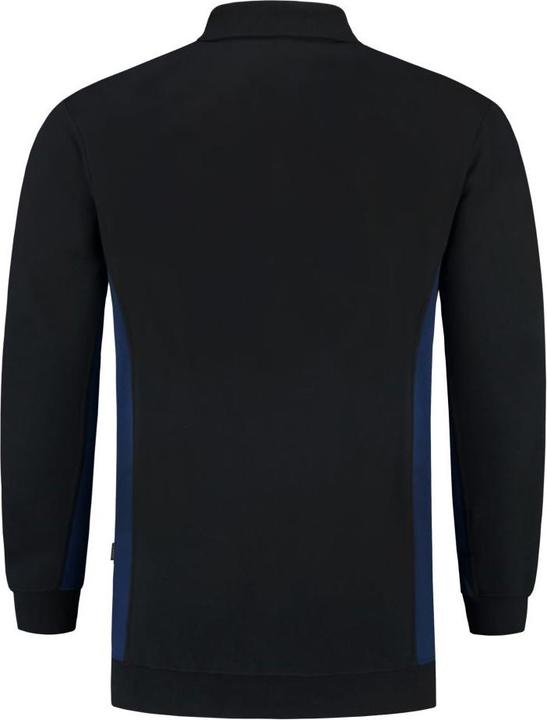 Image du produit Tricorp Sweatshirt col polo bicolore poche poitrine NavyRoyalblue Gr. L (L)