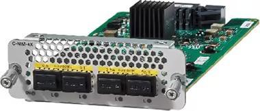 Immagine prodotto Cisco Modulo di interfaccia di rete - Modulo di espansione - 1000Base-X x 4 - per P/N: C8300-1N1S-6T (4 Porti)