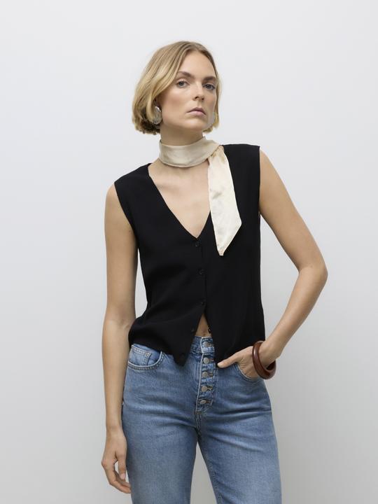 Actual product image Vero Moda AWSIMONE Gestricktes Oberteil Weste (XL)