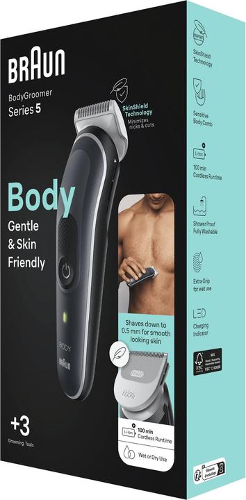 Actual product image Braun BodyGroomer 5340
