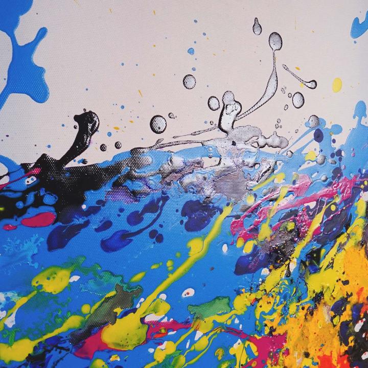 Actual product image MCW Wall mural Wave (60 x 120 x 3.5 cm)
