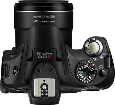 Produktbild Canon Powershot SX30, 14MP, 35x Zoom, HD-Movies, Schwarz (1/2,3'')
