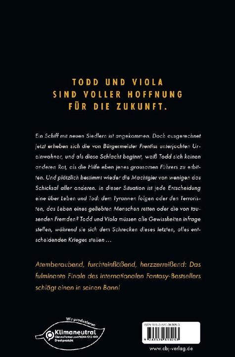 Produktbild Chaos Walking - Die Zukunft der Welt (Deutsch, Patrick Ness, 2023)