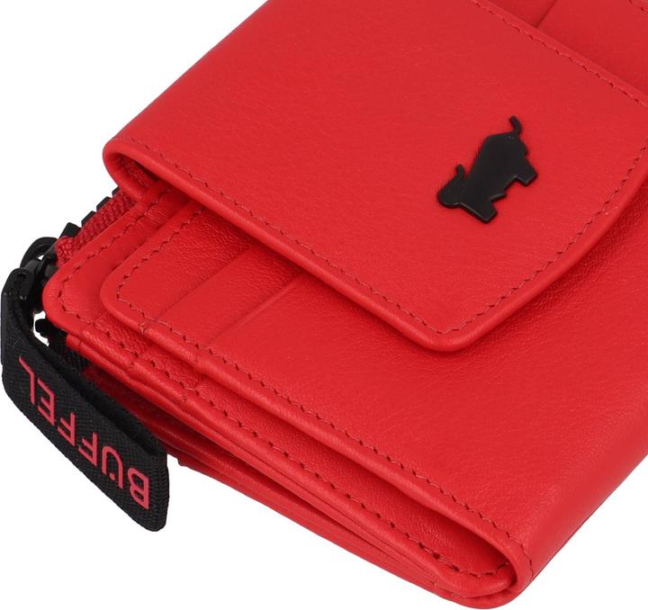 Actual product image Braun Büffel Capri credit card holder RFID protection leather 11 cm