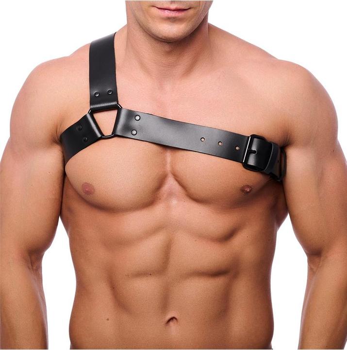 Produktbild The Red Premium Leder-Harness "HALF" (L)