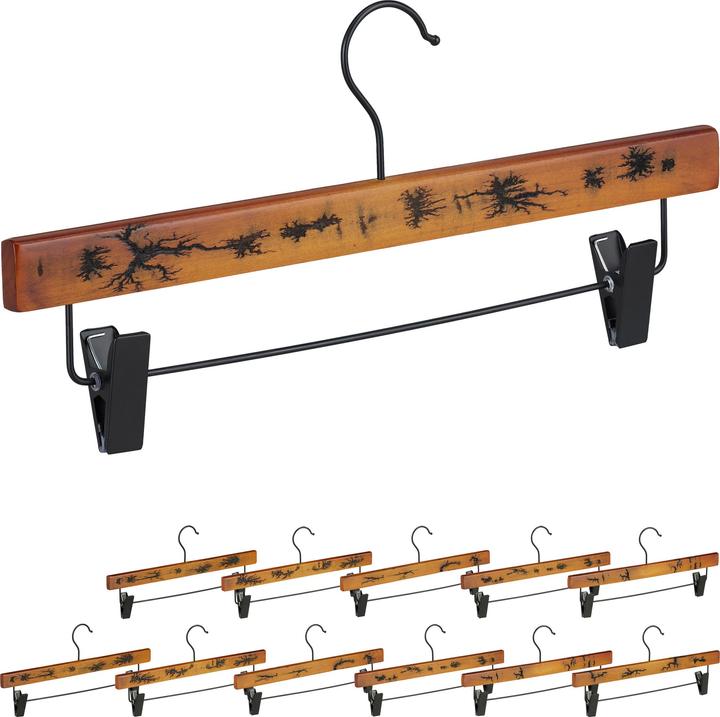 Actual product image Relaxdays Trouser hanger (12 x)